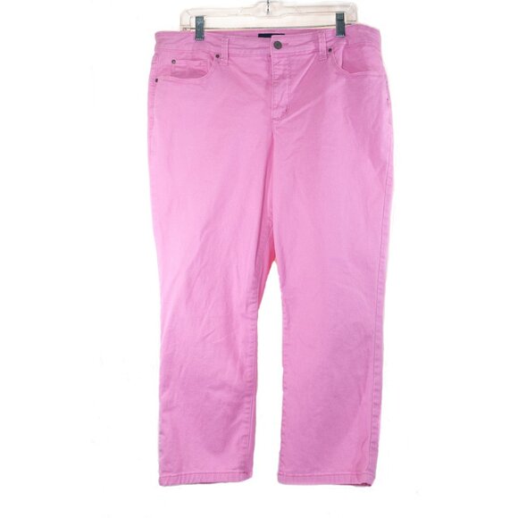 Charter Club Pink Bristol Capri 16 - Picture 1 of 3